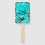 カントリーウェスタンターコイズウッド結婚ズ ハンドファン (裏面)