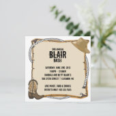 カントリーウェスタンパーティー招待状 招待状 (スタンド正面)