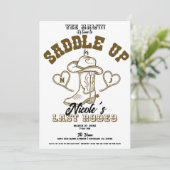 カントリーウェスタンヴィンテージラストロデオバチェロレッテ 招待状 (スタンド正面)