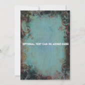 カントリーウェスタン女性のカーボーイスウィート16招待状 招待状 (裏面)