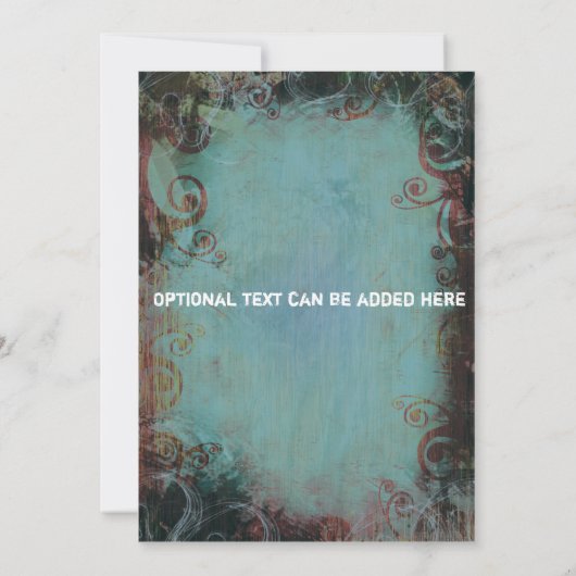 カントリーウェスタン女性のカーボーイスウィート16招待状 招待状 (裏面)