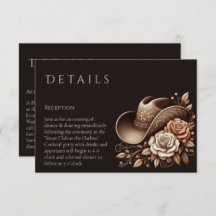 カントリーウェスタン女性のカーボーイハットと花