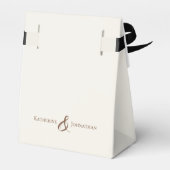 カントリーウェスタン女性のカーボーイハットと花 フェイバーボックス (裏面サイド)