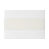 カントリーウェスタン女性のカーボーイハットと花 招待状ベリーバンド (裏面例)