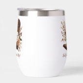 カントリーウェスタン女性のカーボーイブーツと花 (右面)