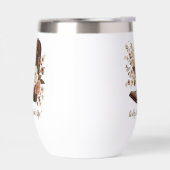 カントリーウェスタン女性のカーボーイブーツと花 (左面)