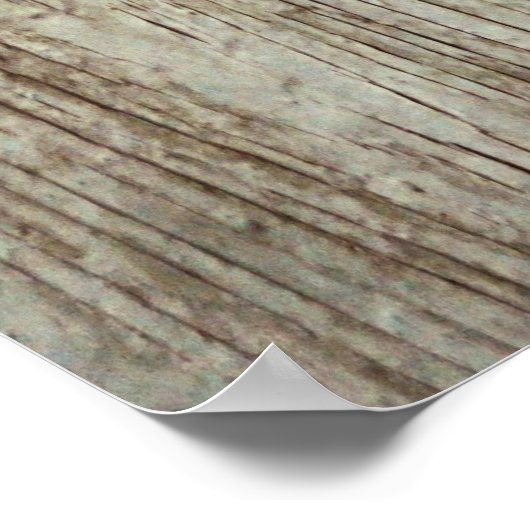 カントリーウェスタン素朴スホースシューバーンウッドポスター ポスター (角)