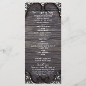 カントリーウェスタン素朴バビーズブレス&ウッドプログラム プログラム (裏面)