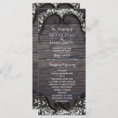 カントリーウェスタン素朴バビーズブレス&ウッドプログラム プログラム (正面/裏面)