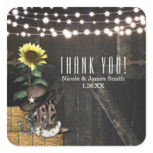 カントリーウェスタン素朴バーンライト結婚式の引き出物