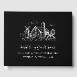 カントリーウェスタン結婚バーンズ ゲストブック