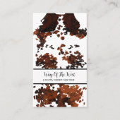 カントリーウェスタン衣服ファッション名刺 名刺 (正面)