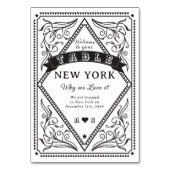 カントリーウェスタン ラスティック フローラル ウェディング テーブルナンバー (裏面)