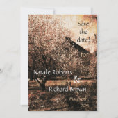 カントリーウェディングの招待状テンプレート 招待状 (正面)