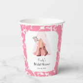 カントリーウェディングシャワー 紙コップ (裏面)