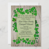 カントリーウェディング招待状 招待状 (正面)