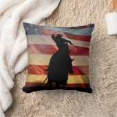 カントリーウエスタンアメリカカウボーイローパー クッション (ブランケット)