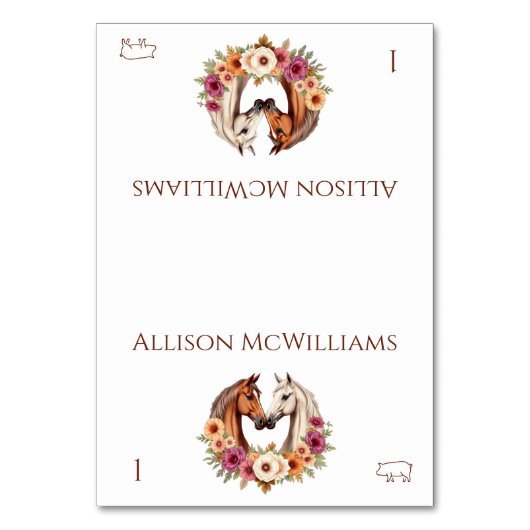 カントリーウエスタンウマズポーク テーブルナンバー (正面)