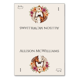 カントリーウエスタンウマズポーク テーブルナンバー