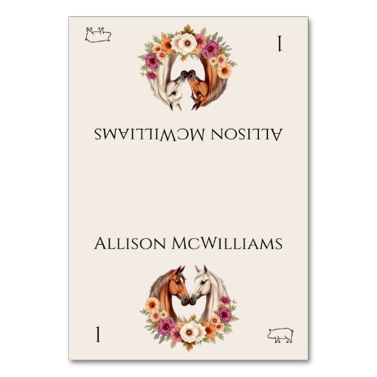 カントリーウエスタンウマズポーク テーブルナンバー (正面)