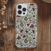 カントリーウエスタンクリスマスフローラディアヘッドスカル Case-Mate iPhoneケース