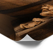 カントリーウエスタンサンフラワーズウイスキー樽へようこそ ポスター (角)