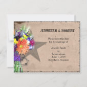 カントリーウエスタンバルベドワイヤー日付を保存 セーブザデート (正面)