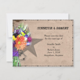 カントリーウエスタンバルベドワイヤー日付を保存 セーブザデート