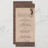 カントリーウエスタンバーベッドワイヤ結婚ーのメニュー メニュー (正面/裏面)