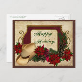 カントリーウエスタンホリデーポストカード シーズンポストカード (正面/裏面)