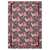 カントリーウエスタンホーダウンワイルドウェストペイズリーパターン テーブルクロス (正面)