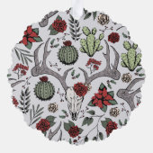 カントリーウエスタンメリークリスマスオールホリデー オーナメントカード (裏面)