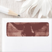 カントリーウエスタンロングオルズブルスカルカウボーイギフト ラベル (インサイチュ)