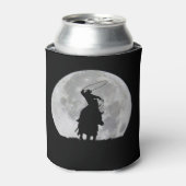 カントリーウエスタンローピングカウボーイとステアムーン 缶クーラー (缶正面)
