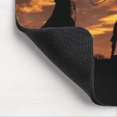 カントリーウエスタンローピングカウボーイズ マウスパッド (コーナー)