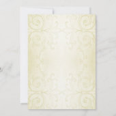 カントリーウエスタンワゴンホイール結婚式招待状 招待状 (裏面)