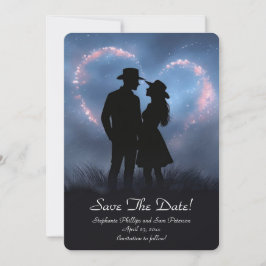 カントリーウエスタン カウボーイ カウガール Save the Date 招待状