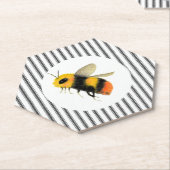 カントリーウォーターカラービー ペーパーコースター (アングル)