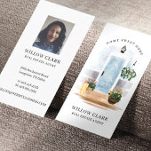 カントリーウォーターカラーブルードア実在エステートエージェント 名刺