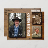 カントリーウッドオープンハウス インビテーションポストカード (正面/裏面)