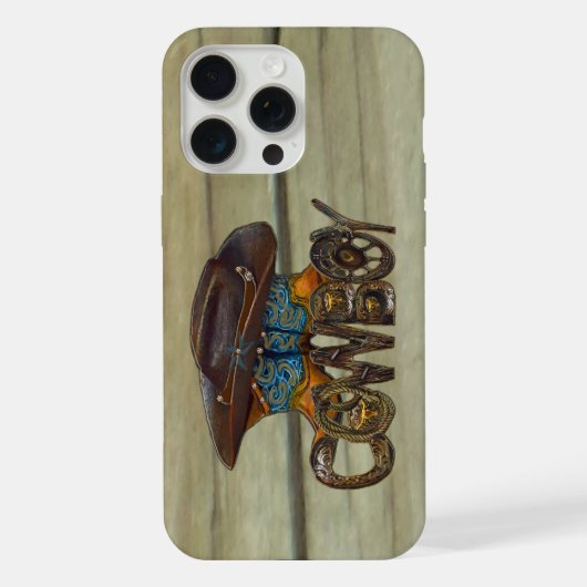 カントリーウッドカウボーイ iPhoneケース (裏面)