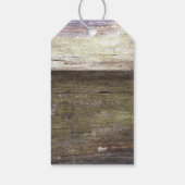 カントリーウッド結婚ハート ギフトタグ (裏面)