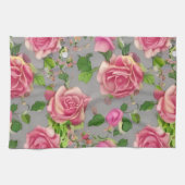 カントリーエレガントガーフランスのデンバラデザイン キッチンタオル (横)