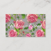 カントリーエレガントガーフランスのデンバラデザイン 名刺 (正面)