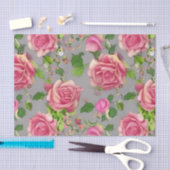 カントリーエレガントガーフランスのデンバラデザイン 薄葉紙 (クラフト)