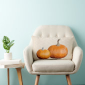 カントリーエレガントハーベストカボチャフェイクテクスチャ ランバークッション (椅子)