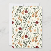 カントリーエレガントマナー |ヴィラ結婚式招待状 招待状 (裏面)