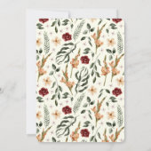 カントリーエレガントマナー | 検索の日付の保存 招待状 (裏面)