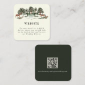 カントリーエレガントランチ | のエンク結婚ロージャカード エンクロージャーカード (正面/裏面)