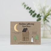 カントリーオープ初期のンハウスホリデーハガキ ポストカード (スタンド正面)